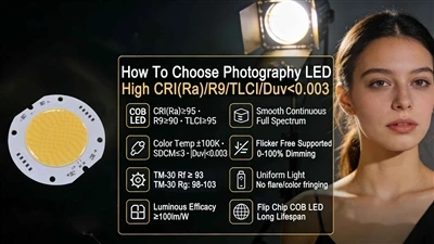 Как выбрать правильный светодиод для освещения для фотографий